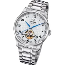 Jaguar Herrenuhr Edelstahl silber Jaguar Balancier Armbanduhr UJ965/1
