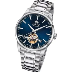 Jaguar Herrenuhr Edelstahl silber Jaguar Balancier Armbanduhr UJ965/3