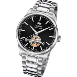 Jaguar Herrenuhr Edelstahl silber Jaguar Balancier Armbanduhr UJ965/5