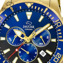 Jaguar Herrenuhr Edelstahl gold Jaguar Executive Armbanduhr UJ864/5