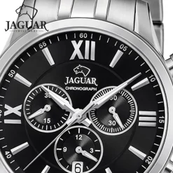 Jaguar Herrenuhr Edelstahl silber Jaguar Acamar Armbanduhr UJ963/4