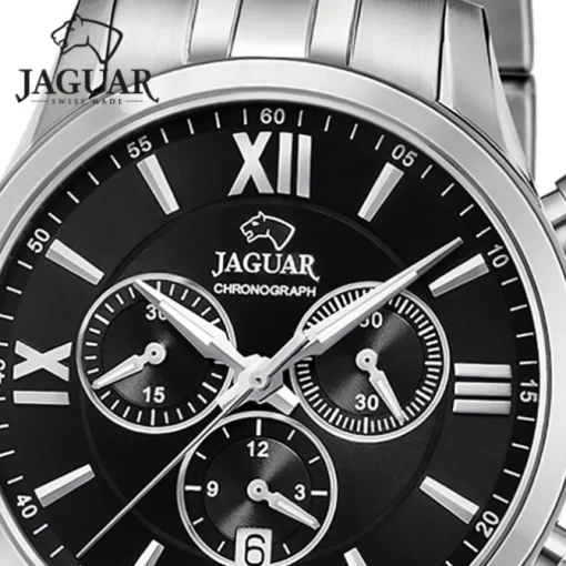 Jaguar Herrenuhr Edelstahl silber Jaguar Acamar Armbanduhr UJ963/4