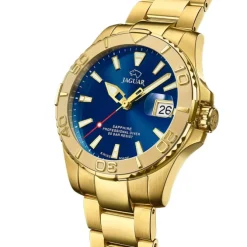 Jaguar Herrenuhr Edelstahl gold Jaguar Pro Diver Armbanduhr UJ971/2