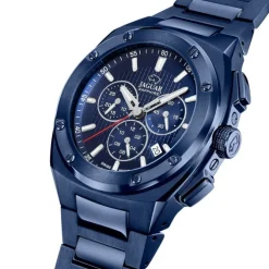 Jaguar Herrenuhr Edelstahl blau Jaguar Executive Armbanduhr UJ991/1
