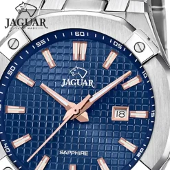 Jaguar Herrenuhr Edelstahl silber Jaguar Diplomatic Armbanduhr UJ1009/2