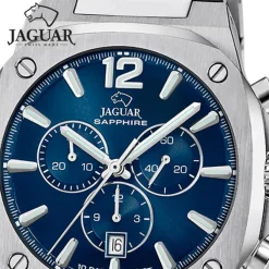 Jaguar Herrenuhr Edelstahl silber Jaguar RC. Armbanduhr UJ1025/1