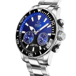 Jaguar Herrenuhr Edelstahl silber Jaguar Connected Armbanduhr UJ888/6
