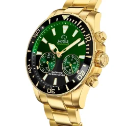 Jaguar Herrenuhr Edelstahl gold Jaguar Connected Armbanduhr UJ899/5