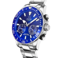 Jaguar Herrenuhr Edelstahl silber Jaguar Connected Armbanduhr UJ888/1