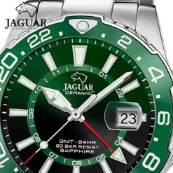 Jaguar Herrenuhr Edelstahl silber Jaguar Ceramic Armbanduhr UJ1011/3