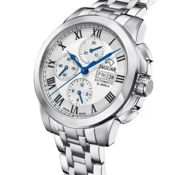 Jaguar Herrenuhr Edelstahl silber Jaguar Le Chronographe Armbanduhr UJ978/2