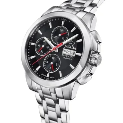 Jaguar Herrenuhr Edelstahl silber Jaguar Le Chronographe Armbanduhr UJ978/4