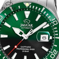 Jaguar Herrenuhr Edelstahl silber Jaguar Pro Diver Armbanduhr UJ886/6