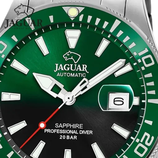 Jaguar Herrenuhr Edelstahl silber Jaguar Pro Diver Armbanduhr UJ886/6