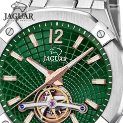 Jaguar Herrenuhr Edelstahl silber Jaguar Balancier Armbanduhr UJ1007/3
