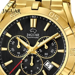 Jaguar Herrenuhr Edelstahl gold Jaguar Executive Armbanduhr UJ853/B