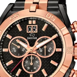 Jaguar Herrenuhr Edelstahl schwarz J811/1 Saphirglas Special Edition UJ811/1