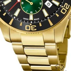 Jaguar Herrenuhr Edelstahl gold Jaguar Executive Armbanduhr UJ864/6