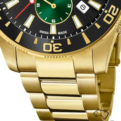 Jaguar Herrenuhr Edelstahl gold Jaguar Executive Armbanduhr UJ864/6