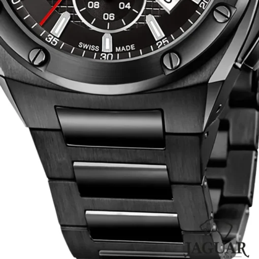 Jaguar Herrenuhr Edelstahl schwarz Jaguar Executive Armbanduhr UJ992/1