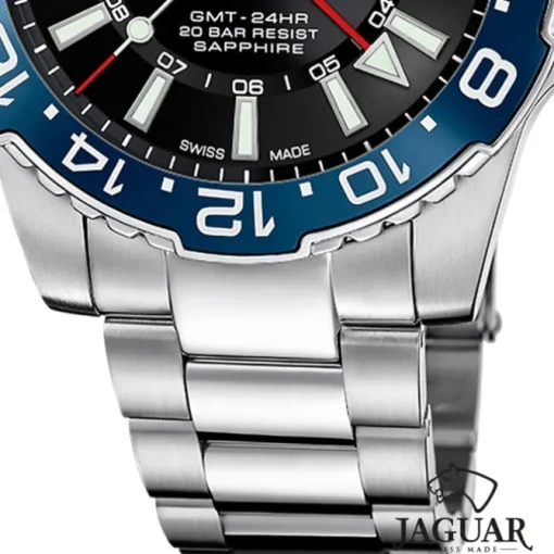 Jaguar Herrenuhr Edelstahl silber Jaguar Ceramic Armbanduhr UJ1011/4