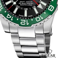 Jaguar Herrenuhr Edelstahl silber Jaguar Ceramic Armbanduhr UJ1011/5