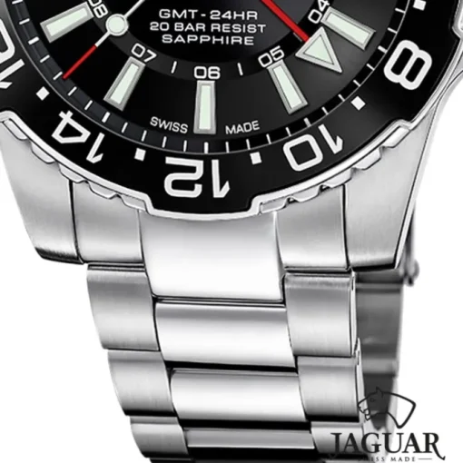 Jaguar Herrenuhr Edelstahl silber Jaguar Ceramic Armbanduhr UJ1011/6