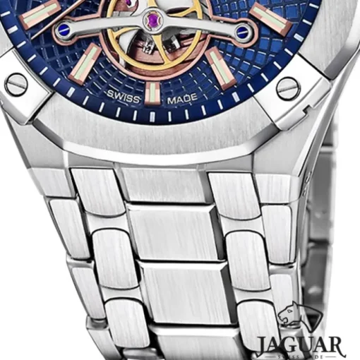 Jaguar Herrenuhr Edelstahl silber Jaguar Balancier Armbanduhr UJ1007/2