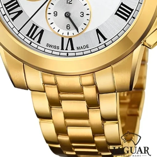Jaguar Herrenuhr Edelstahl gold Jaguar Le Chronographe Armbanduhr UJ979/1