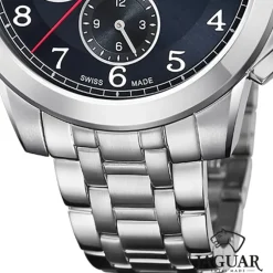 Jaguar Herrenuhr Edelstahl silber Jaguar Le Chronographe Armbanduhr UJ978/3