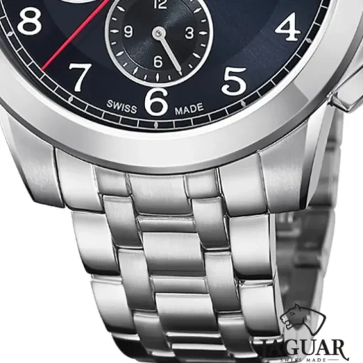 Jaguar Herrenuhr Edelstahl silber Jaguar Le Chronographe Armbanduhr UJ978/3