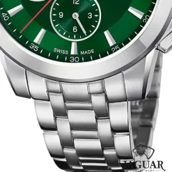 Jaguar Herrenuhr Edelstahl silber Jaguar Le Chronographe Armbanduhr UJ978/5