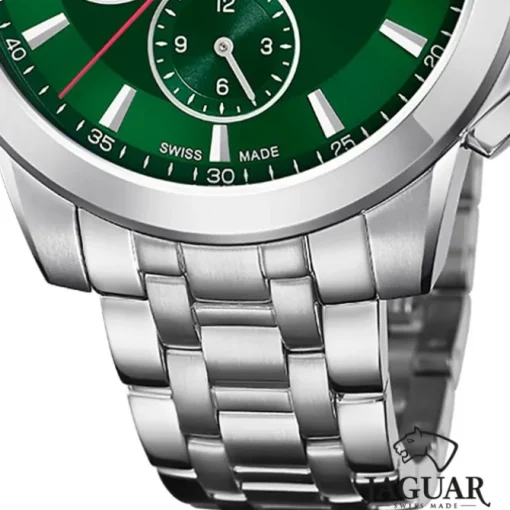 Jaguar Herrenuhr Edelstahl silber Jaguar Le Chronographe Armbanduhr UJ978/5