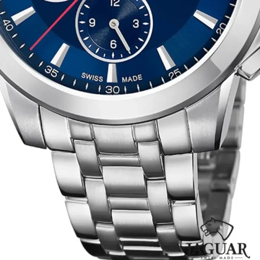 Jaguar Herrenuhr Edelstahl silber Jaguar Le Chronographe Armbanduhr UJ978/6
