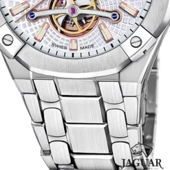 Jaguar Herrenuhr Edelstahl silber Jaguar Balancier Armbanduhr UJ1007/1