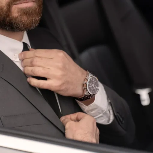 Jaguar Herrenuhr Edelstahl silber Jaguar Acamar Armbanduhr UJ963/4