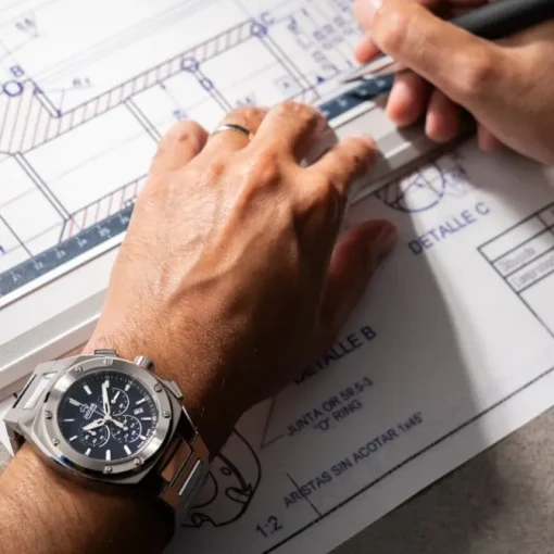 Jaguar Herrenuhr Edelstahl blau Jaguar Executive Armbanduhr UJ991/1