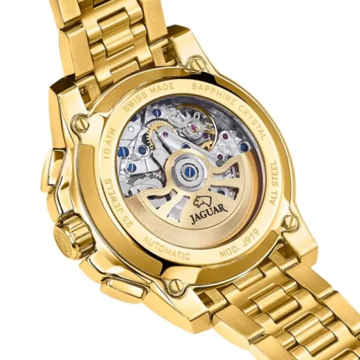 Jaguar Herrenuhr Edelstahl gold Jaguar Le Chronographe Armbanduhr UJ979/1