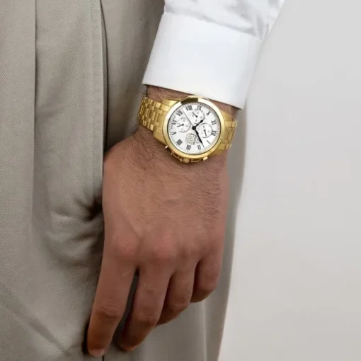 Jaguar Herrenuhr Edelstahl gold Jaguar Le Chronographe Armbanduhr UJ979/1