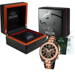 Jaguar Herrenuhr Edelstahl schwarz J811/1 Saphirglas Special Edition UJ811/1