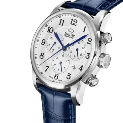 Jaguar Herrenuhr Leder blau Jaguar Acamar Armbanduhr UJ968/4