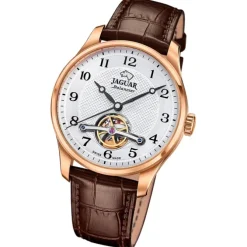 Jaguar Herrenuhr Leder braun Jaguar Balancier Armbanduhr UJ967/1
