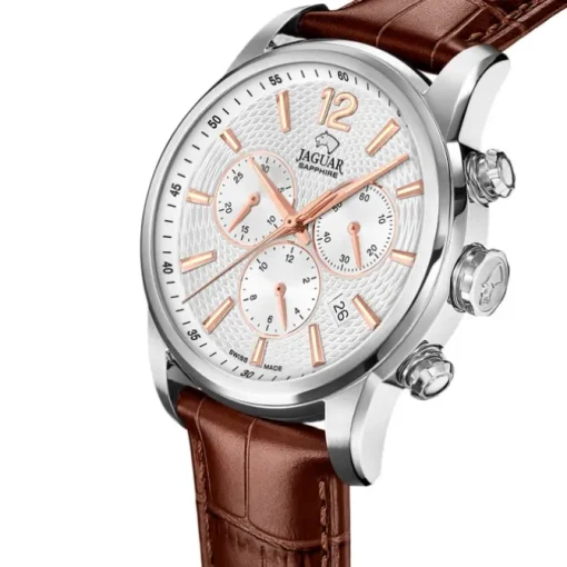 Jaguar Herrenuhr Leder braun Jaguar Acamar Armbanduhr UJ968/1