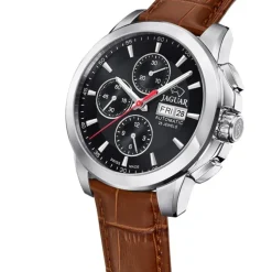 Jaguar Herrenuhr Leder braun Jaguar Le Chronographe Armbanduhr UJ975/4