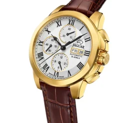 Jaguar Herrenuhr Leder braun Jaguar Le Chronographe Armbanduhr UJ976/1