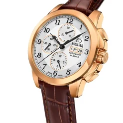 Jaguar Herrenuhr Leder braun Jaguar Le Chronographe Armbanduhr UJ977/1