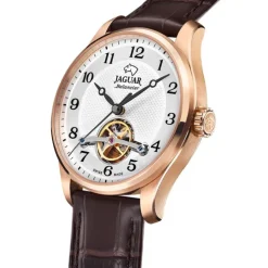 Jaguar Herrenuhr Leder braun Jaguar Balancier Armbanduhr UJ967/1