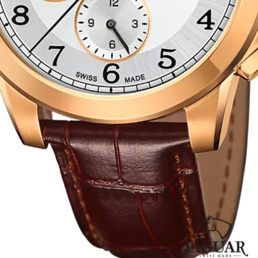 Jaguar Herrenuhr Leder braun Jaguar Le Chronographe Armbanduhr UJ977/1