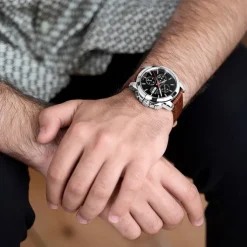 Jaguar Herrenuhr Leder braun Jaguar Le Chronographe Armbanduhr UJ975/4