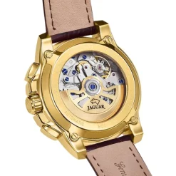Jaguar Herrenuhr Leder braun Jaguar Le Chronographe Armbanduhr UJ976/1